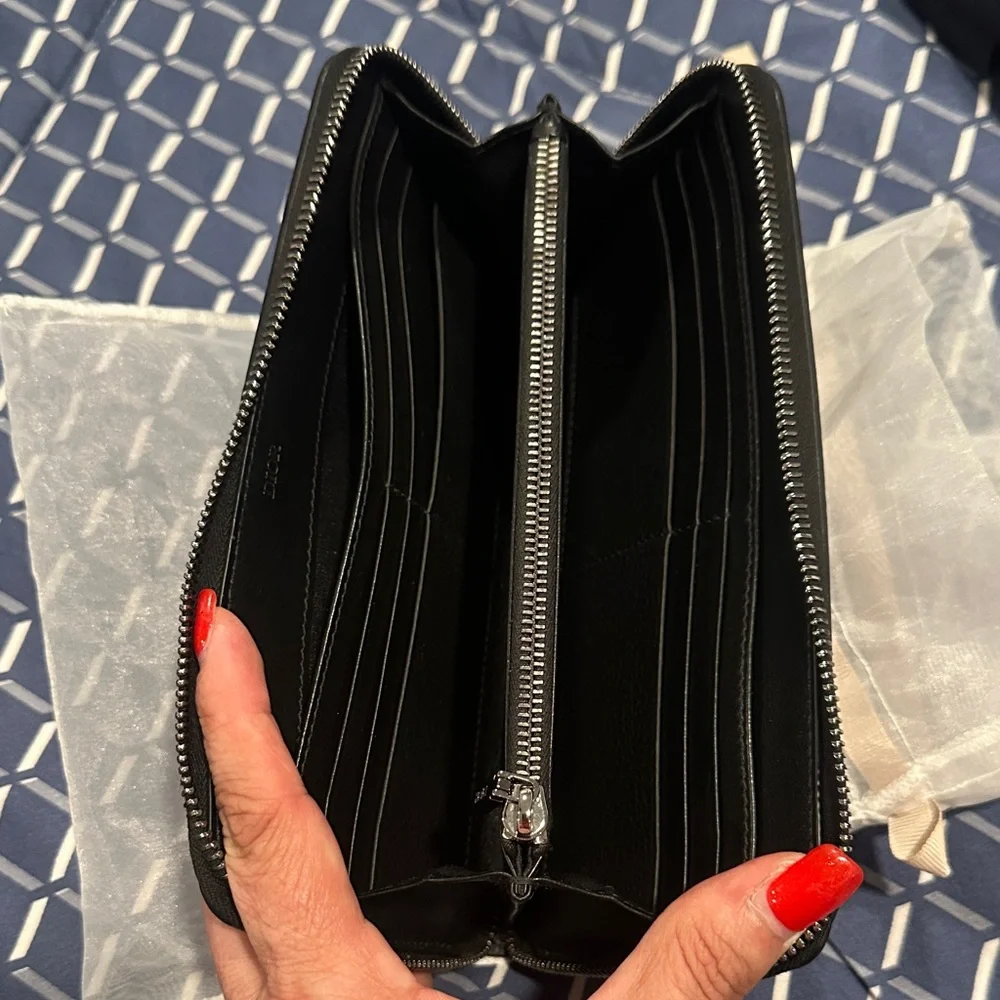 Dior Black Leather Wallet